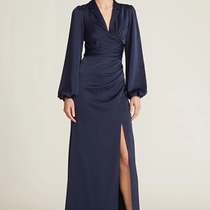 Theia Kali Shirtdress Gown